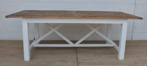 Uniek en handgemaakt  Eettafel Hampton 220x100x76cm