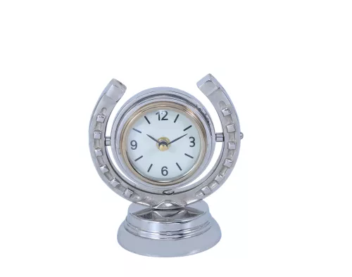 Uniek en handgemaakt  Tafelklok Geluk