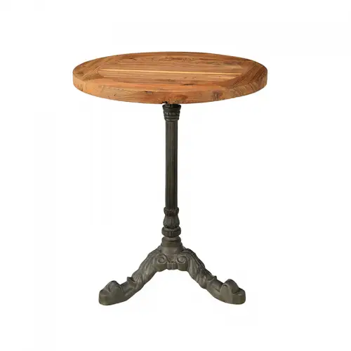 Uniek en handgemaakt  Ronde tafel Pinkerton 60x60x72cm