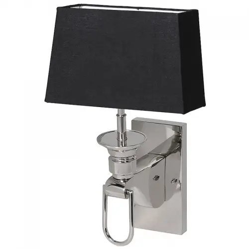 Uniek en handgemaakt  Wandlamp 15x13x40cm Incl. kap