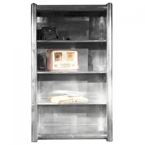 Uniek en handgemaakt  Vliegtuigkist Rochelle 100x50x170cm