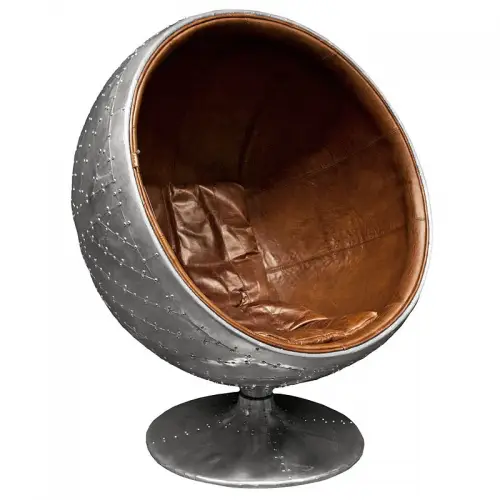 Uniek en handgemaakt  Vliegtuig 1-zits 104x89x120cm