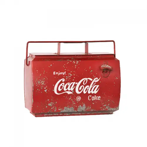 Uniek en handgemaakt  Coca Cola Doos 45x23x40cm
