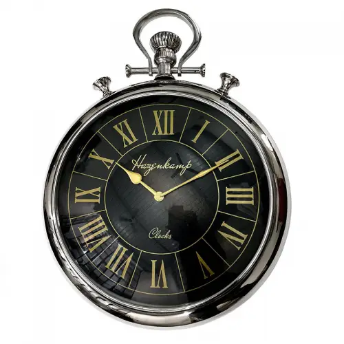 Uniek en handgemaakt  Wandklok 36.4x8x50cm Stopwatch