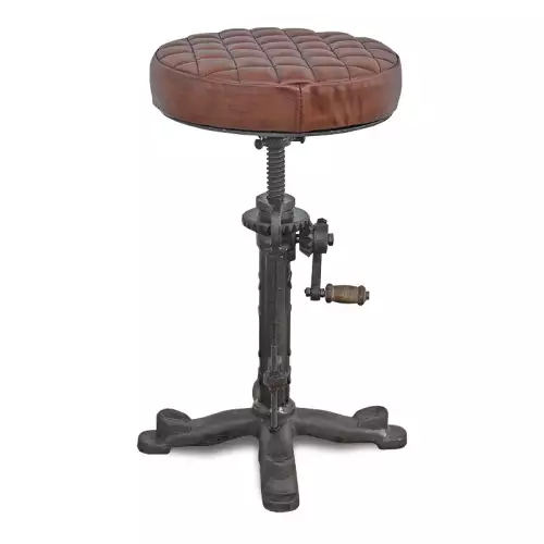 Uniek en handgemaakt  Kruk 37x37x50cm