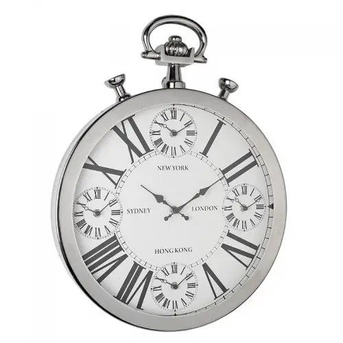 Uniek en handgemaakt  Wall Clock 40x5x52cm Medium