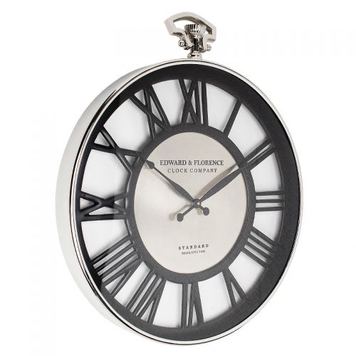 Uniek en handgemaakt  Wall Clock 40x5x51cm Small