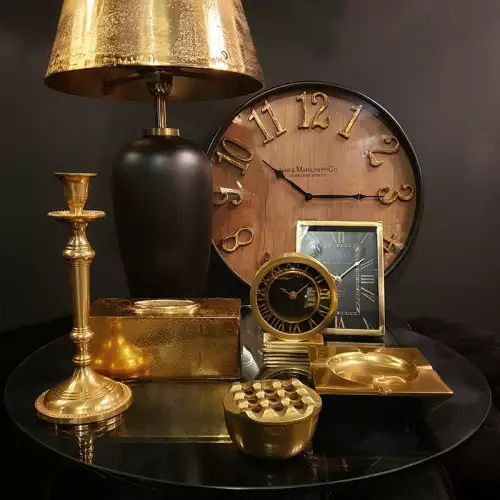 Uniek en handgemaakt  Wall Clock 51x6x51cm