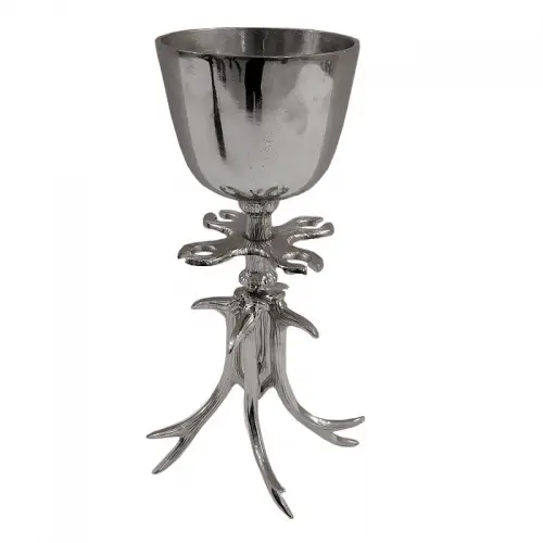 Uniek en handgemaakt  UITVERKOOP Wijnkoeler 26x26x47cm met glazenhouder