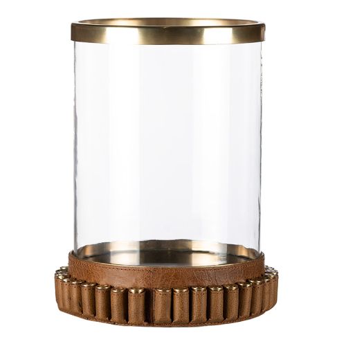 Uniek en handgemaakt  Hurricane Light 24x24x31cm Patroon