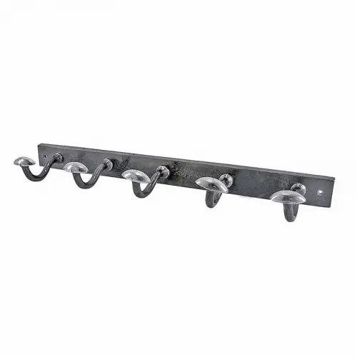 Uniek en handgemaakt  5 Haken Hanger 57x6.5x10cm