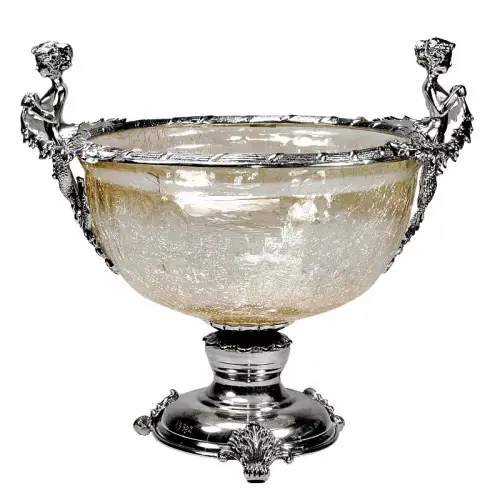 Uniek en handgemaakt  Bowl 38x31x36cm