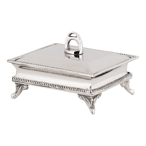 Uniek en handgemaakt  Doos 12x9x7cm Rechthoekig Met Paard Peddel Handvat