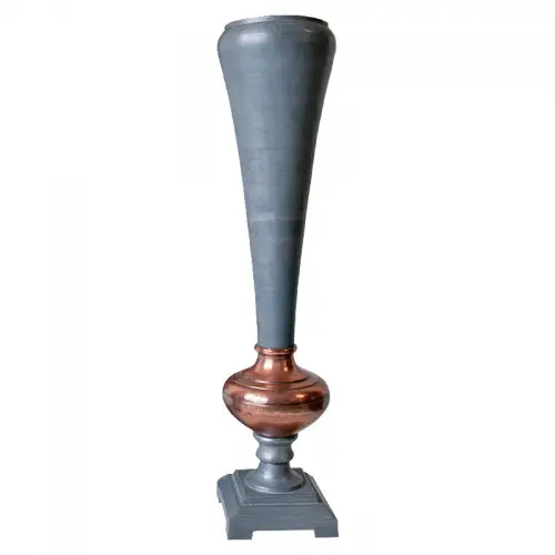 Uniek en handgemaakt  Vaas Robijn 21x21x90cm