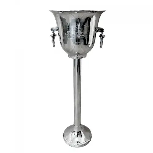 Uniek en handgemaakt  Wijnkoeler 25x23x68cm Lang Met Paard Peddel Handvat