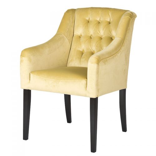 Uniek en handgemaakt  Bianco Arm eetkamerstoel