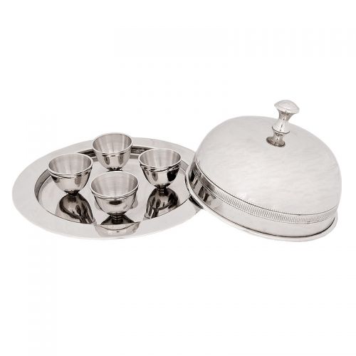 Uniek en handgemaakt  Eierschaal 21x21x12cm