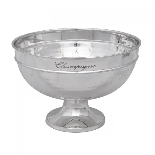 Uniek en handgemaakt  Hammered Champagne Bucket 31x31x20cm