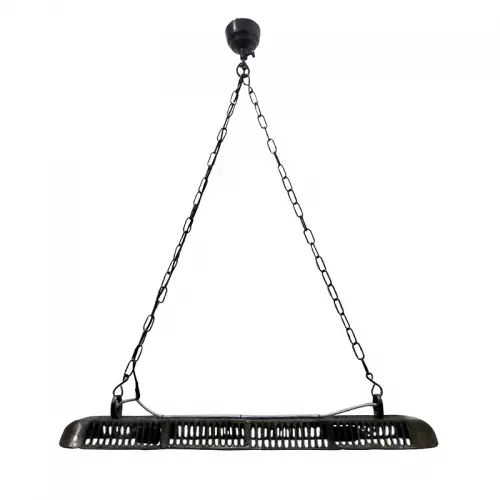 Uniek en handgemaakt  Plafondlamp 94x15x13cm vintage