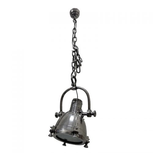 Uniek en handgemaakt  Hanglamp 27x22x43cm vintage studio vorm