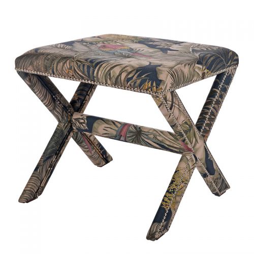 Uniek en handgemaakt  Lennon Square Hocker x voet