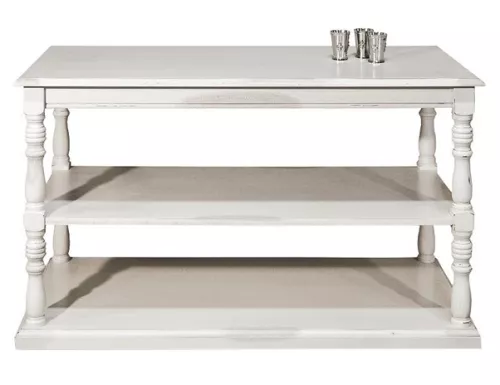 Uniek en handgemaakt  Mercerie 200x90x90 with shelf in the middle 