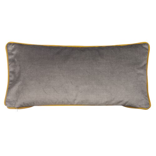 Uniek en handgemaakt  Fred grijs samt gelb 30x60x10 cm