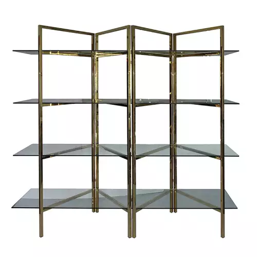 Uniek en handgemaakt  Kast Scottsburg 200x50x200cm Helder Glas