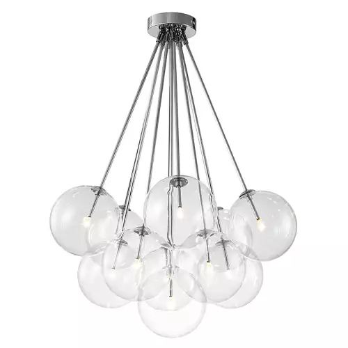 Uniek en handgemaakt  Plafondlamp Smaragd