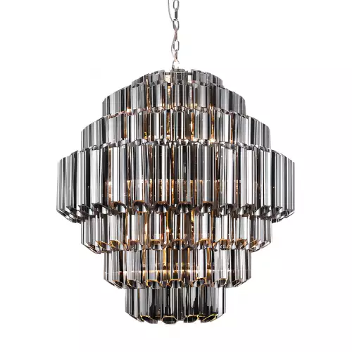 Uniek en handgemaakt  Ceiling Lamp Castelli Large 80x80x93cm Smoked Glass