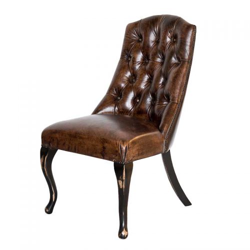 Uniek en handgemaakt  Ludovic Side Chair klassiek 