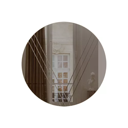 Maserati Wandspiegel (met achtergrondverlichting)