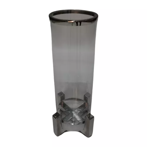 Uniek en handgemaakt  Hurricane Milano M 12x12x34cm Silver