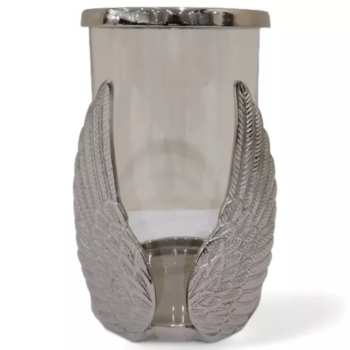 Uniek en handgemaakt  Engelenvleugel T-Light medium 16,5x16,5x27cm