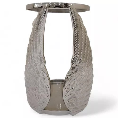 Uniek en handgemaakt  Angel Wing T-Licht groot 21,5x20,5x26,5cm