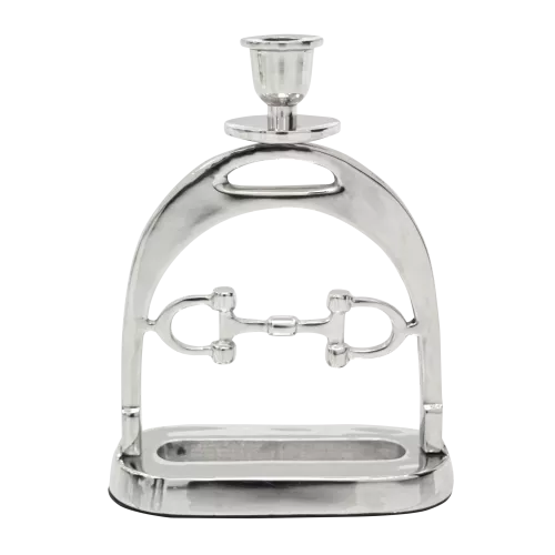 Uniek en handgemaakt  Polo Kaarsenhouder L 24x13x35cm