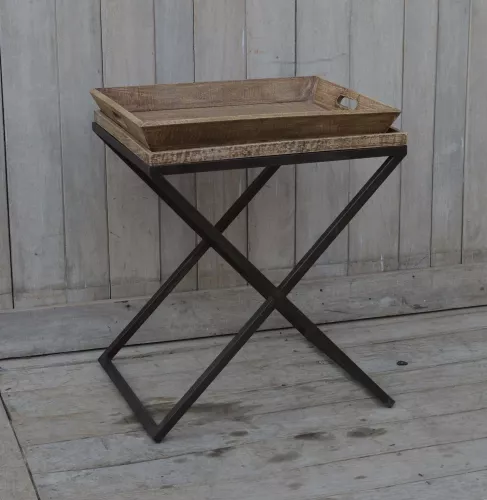 Uniek en handgemaakt  Dienbladtafel Malta