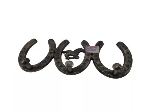 Uniek en handgemaakt  3 Haken Hanger Hoefijzer